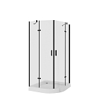 Душевое ограждение Niagara Nova NG-6816-08 BLACK 100*100*190 без поддона Душевое ограждение Niagara Nova NG-6816-08 BLACK 100*100*190 без поддона