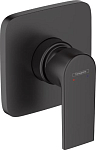 Внешняя часть для смесителя Hansgrohe Vernis Shape 71658670 на 1 выход черная матовая Внешняя часть для смесителя Hansgrohe Vernis Shape 71658670 на 1 выход черная матовая