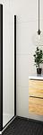 Душевая боковая стенка Roth Exclusive Line ECDBN 90*205 профиль черный матовый Душевая боковая стенка Roth Exclusive Line ECDBN 90*205 профиль черный матовый