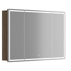 Зеркало-шкаф Sancos Mirror 119*74 с Led подсветкой дуб чарльстон