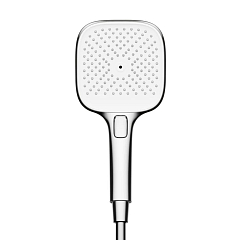 Душевая лейка Sancos Nok square SC6002CH-W 3 режима хром/белый
