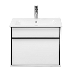 Тумба с раковиной Aquanika Mono 60 белая Тумба с раковиной Aquanika Mono 60 белая